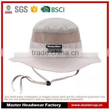 polyester mesh bucket cap fisherman hat