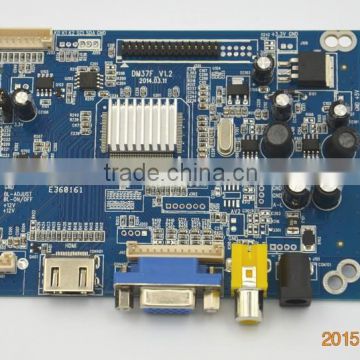 1920x1200 lcd AD board with VGA hdmi av input