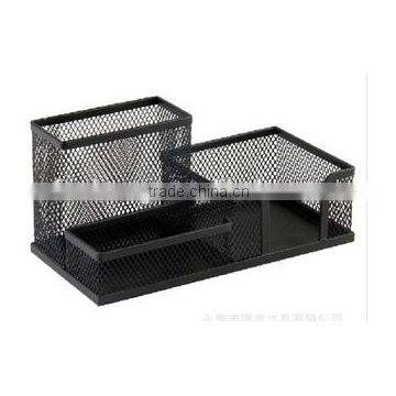 NEW Mesh Cube Metal Stand Combination Holder Desktop Accessories Stationery Organizer Pen Pencil Office Supplies pen holder