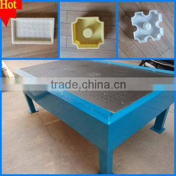 Hot sell in Nigeria,Kenya!interlock tiles making vibro foaming table & plastic mould