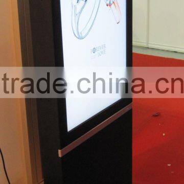 Full HD Advertising Media Signage/Player 42"/52" Dual screen face standing indoor advertising panel