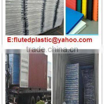 2mm 3mm black lowest price of plastic corrugated sheets/board for temporary floor and construction protection