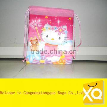 2015 new popular cute drawstring bag