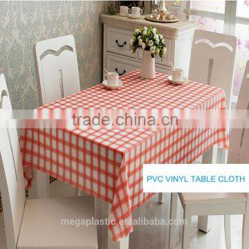 printed satin 100% Polyester table cloth fabric