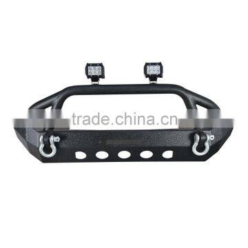 Penton Black Textured Front Bumper W/Winch Plate for 87-06 Jeep Wrangler TJ YJ photo-3