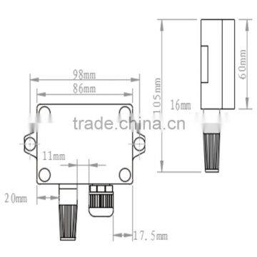 TE-CM16 Wall-mounted Humidity Transducer Sensor Factory photo-6