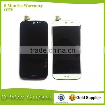 Original New LCD For Acer Liquid Jade S55 Full LCD Screen Touch Digitizer With Frame