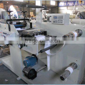 FQ-320Y adhesive label Slitting Machine with rotary die cutting/