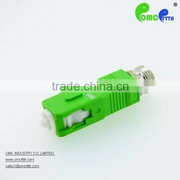 High quality China-made FC femle to SC male APC fiber optic adapter