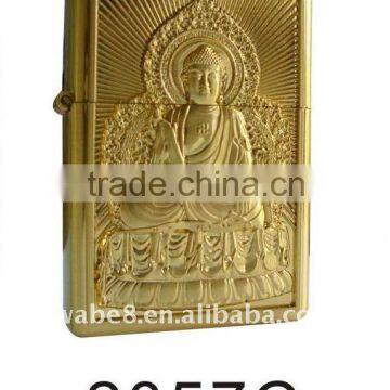 zinc alloy oil lighter new design double plating high quality