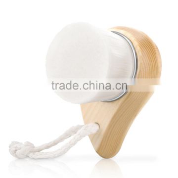 Soft Mild Fiber Comma Clean Brush Facial Face Deep Cleansing Wash brush