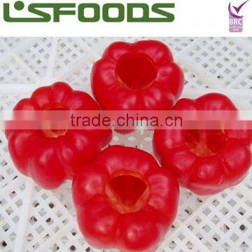 IQF frozen red pepper dice/slice/cut/whole