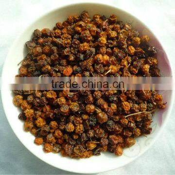 Dried red rowan fruit