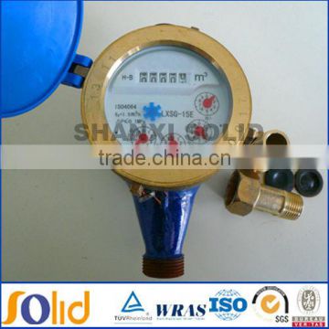 Iron body multi jet dry/wet type water meter