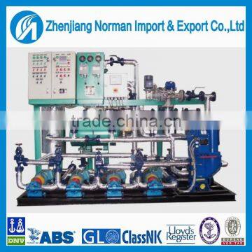 Marine automatic fuel oil supply unit for fuel oil system