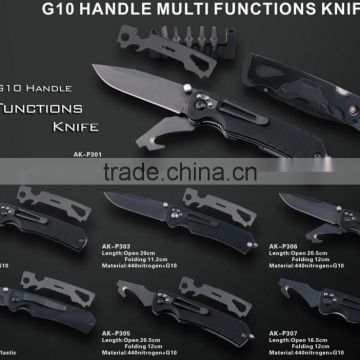 Fihsing sports handle multi functions knife