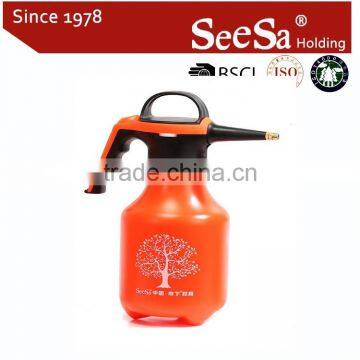 BSCI taizhou huangyan seesa PP and PE wholesale home uesd sprayer water saving pressure sprayer 2016 new compression sprayer