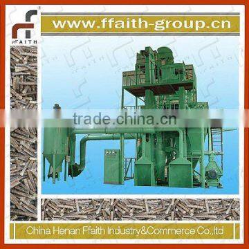 Complete wood pellet line