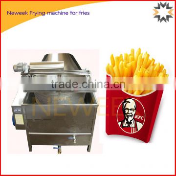 Neweek automatic industrial electric or gas frying machine for fries