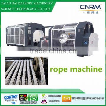PP PE rope making machine combined strander and rope layer