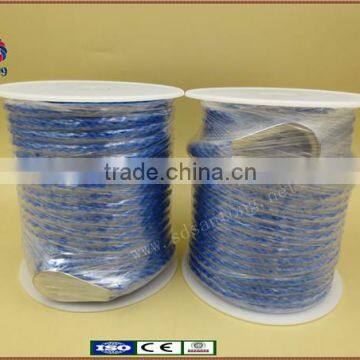 DOCK line|creative boat| premium 3mm-28mm|Pre-Spliced |3 Strands |Twisted UHMwPE | blue