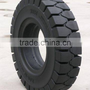 Top Quality Brand New 5.00-8 18x7-8 16x5x10 1/2 Forklift Rubber White Non Marking Solid Tires photo-3