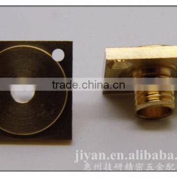 Factory Manufacture High Precision Cnc Milling Sheet Metal Brass Nuts photo-3