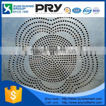 Ornamental Decorative Perforated Metal Screen,Special Perforations Embossed Plates