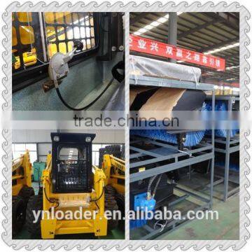 Yineng China YN860 Skid Steer Loader Pallet Fork photo-2