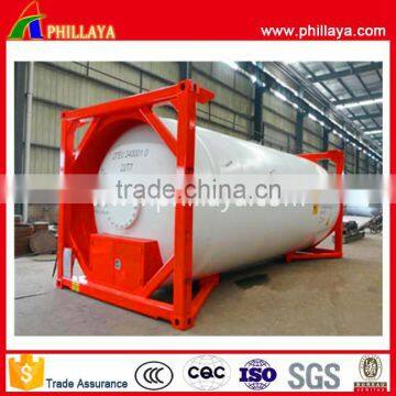 Heavy Duty Chemical tanker storage fuel lng lpg used iso tank container for sale