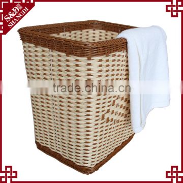 Fashion brand new hotel home large size storage woven laundry basket