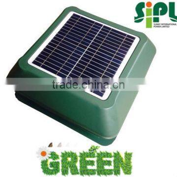 Sunny Exclusive Patented Design 14 Inch 15W Solar Ventilation Fan Machine photo-2