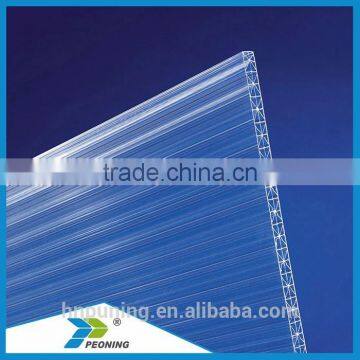 pc Hollow Sheet/Polycarbonate Roofing Sheet/sun Sheet for Carport Canopy Skylight Greenhouse Ten Years Quality photo-6