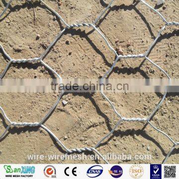 Factory price Galvanized hexagonal gabion mesh, gabion box