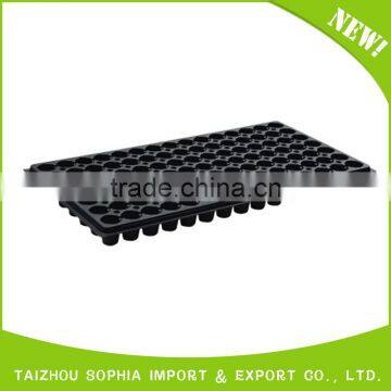 Hot Selling 104 Cell Black Plastic Nursery Tray for Plant photo-6
