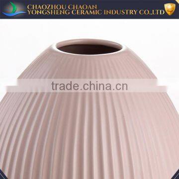 Factory Wholesale Cheap Ceramic Vase Flower Receptacle photo-2