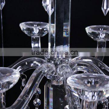 Newest Selling Special Design Crystal Centerpieces Candelabra With Competitive Price photo-3