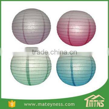 Ombre Colored Printed Paper Lanterns photo-2