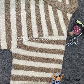 Two-color Strip Long Sleeves Cardigan Sweater for Children photo-4