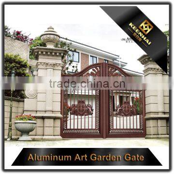 Villa Garden Decoration Powder Coated Aluminum Garden Metal Garden Gate photo-6
