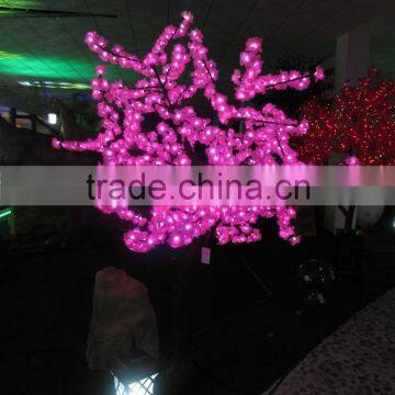 led lighting colourful tree LED tree handmade fake led tree