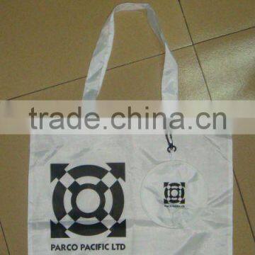 Canvas bag with heat-stamp printing