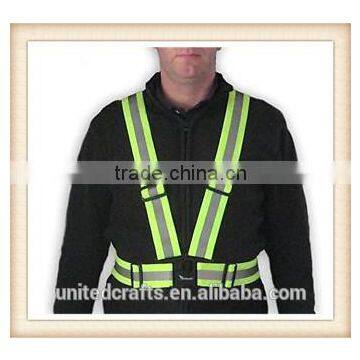 Visibility Reflective Warning Safety Security Gear Vest Traffic Clothes Cool