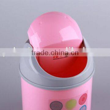 Rubbish Bin Household Garbage Can/Plastic Trash Can photo-5