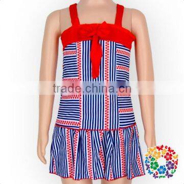 Toddler Baby Infant Stripe Swimwear 2 Pieces Baby Kids Swim Suit 2017 photo-2