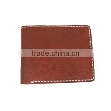 Slim Genuine Leather Minimalist Wallets for Full Grain Men Money Clip photo-6
