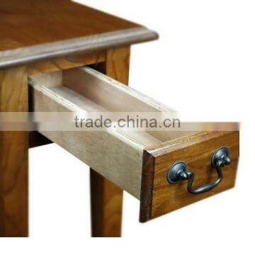 Oak Leick Chair Side End Table photo-2