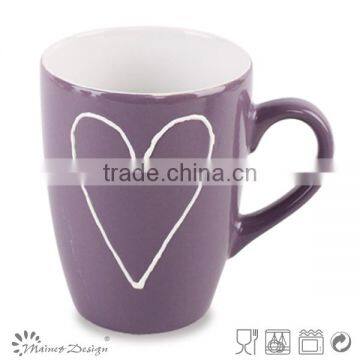 Colourful Silk Screen Printing Ceramic Coffee Mug New Design photo-3