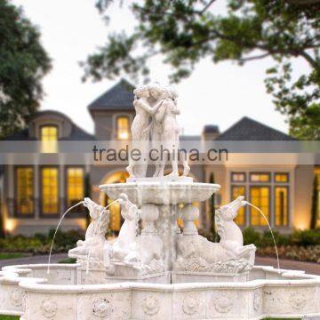 Garden Decoration Dancing Marble Water Fountain photo-2