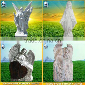 granite angel statues hand carving